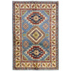 Oriental Kazak Rug 4' 0" x 5' 11" ft / 122 x 180 cm - No. R37634