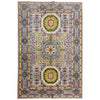 Hand Knotted Kazak Oriental Rug 3' 11" x 5' 9" ft / 119 x 176 cm - No. R37638