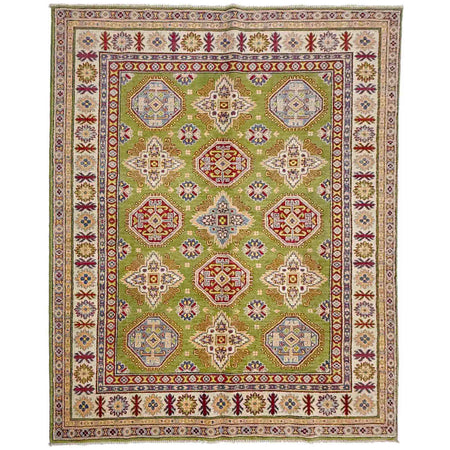 Oriental Kazak Rug 5' 1" x 6' 10" ft / 155 x 208 cm - No. R37639