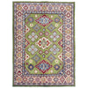 Green Color Kazak Rug 5' 0" x 6' 9" ft / 152 x 206 cm - No. R37640