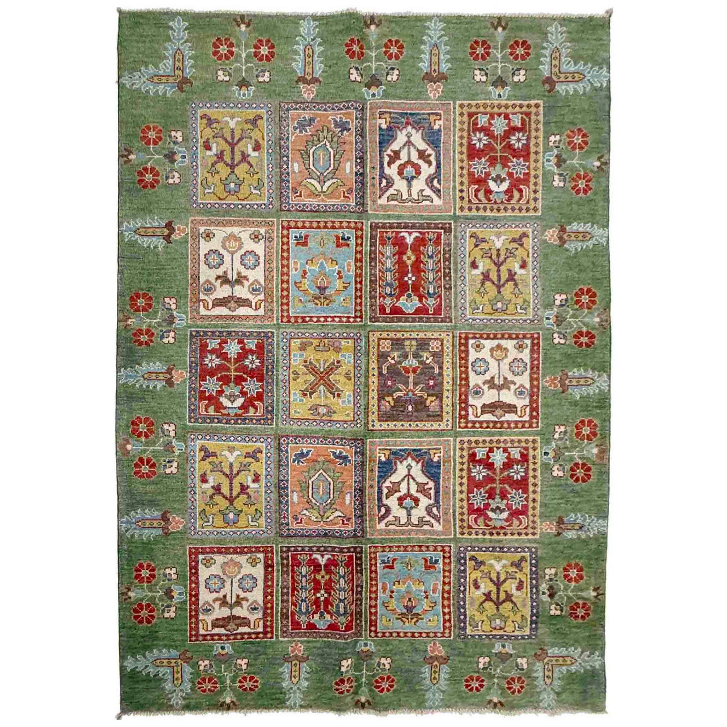 Oriental Bakhtiar Area Rug 4' 11" x 7' 3" ft / 151 x 220 cm - No. R37642
