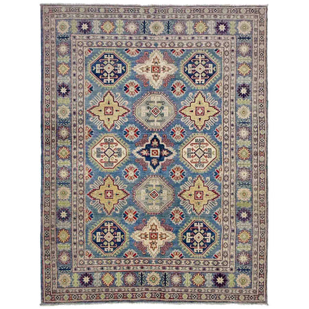 Handmade Kazak Area Rug 4' 11" x 6' 7" ft / 150 x 200 cm - No. R37643
