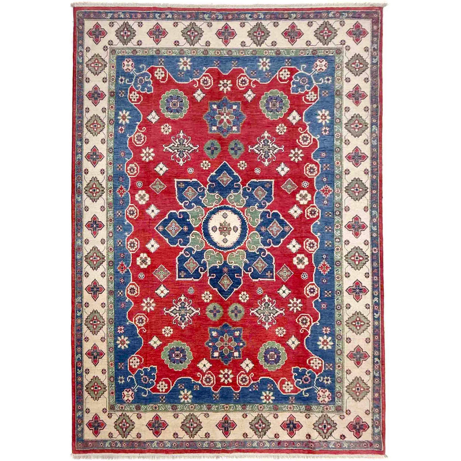 Hand knotted Kazak Rugs 6' 7" x 10' 0" ft / 200 x 306 cm - No. R37647