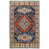 Oriental Kazak Rug 3' 11" x 6' 6" ft / 120 x 199 cm - No. R37655
