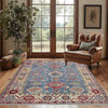 Handmade Kazak Area Rug 5' 5" x 7' 10" ft / 166 x 239 cm - No. R37656