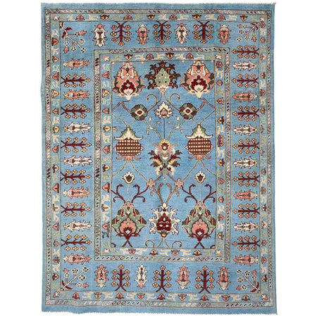 Handmade Sultani Area Rug 5' 7" x 7' 8" ft / 170 x 234 cm - No. R37660