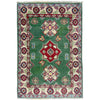 Oriental Kazak Rug 2' 0" x 2' 11" ft / 60 x 90 cm - No. R37673