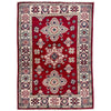 Red Color Kazak Rug 2' 7" x 4' 0" ft / 80 x 122 cm - No. R37710