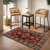 Red Color Kazak Rug 2' 7" x 4' 3" ft / 80 x 130 cm - No. R37722