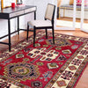 Red Color Kazak Rug 2' 7" x 4' 2" ft / 80 x 126 cm - No. R37724