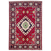 Hand knotted Kazak Carpet 3' 1" x 5' 0" ft / 93 x 153 cm - No. R37730