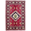 Handmade Kazak Area Rug 3' 3" x 4' 10" ft / 99 x 148 cm - No. R37734