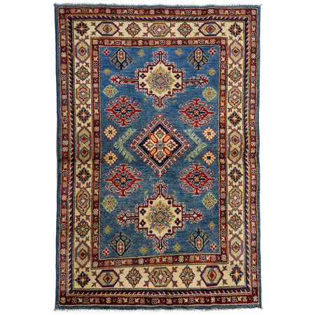 Hand knotted Kazak Rugs 3' 3" x 4' 11" ft / 98 x 149 cm - No. R37737