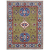 Hand Knotted Kazak Oriental Rug 5' 2" x 6' 10" ft / 157 x 209 cm - No. R37742