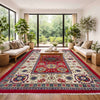 Hand Knotted Kazak Oriental Rug 5' 10" x 8' 11" ft / 178 x 273 cm - No. R37744