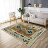 Multi Color ful Flat-Weave Wool Kilim 2' 7" x 4' 0" ft / 80 x 123 cm - No. R37797