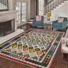 Hand Made Afghan Kilim 5' 9" x 8' 5" ft / 174 x 257 cm - No. R37806