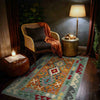 Handmade Vegetable Kelim 2' 7" x 4' 5" ft / 80 x 135 cm - No. R37810