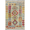 Hand Knotted Flatweave Kilim 2' 7" x 3' 10" ft / 79 x 117 cm - No. R37896