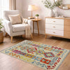 Hand Knotted Flatweave Kilim 2' 7" x 3' 10" ft / 79 x 117 cm - No. R37896
