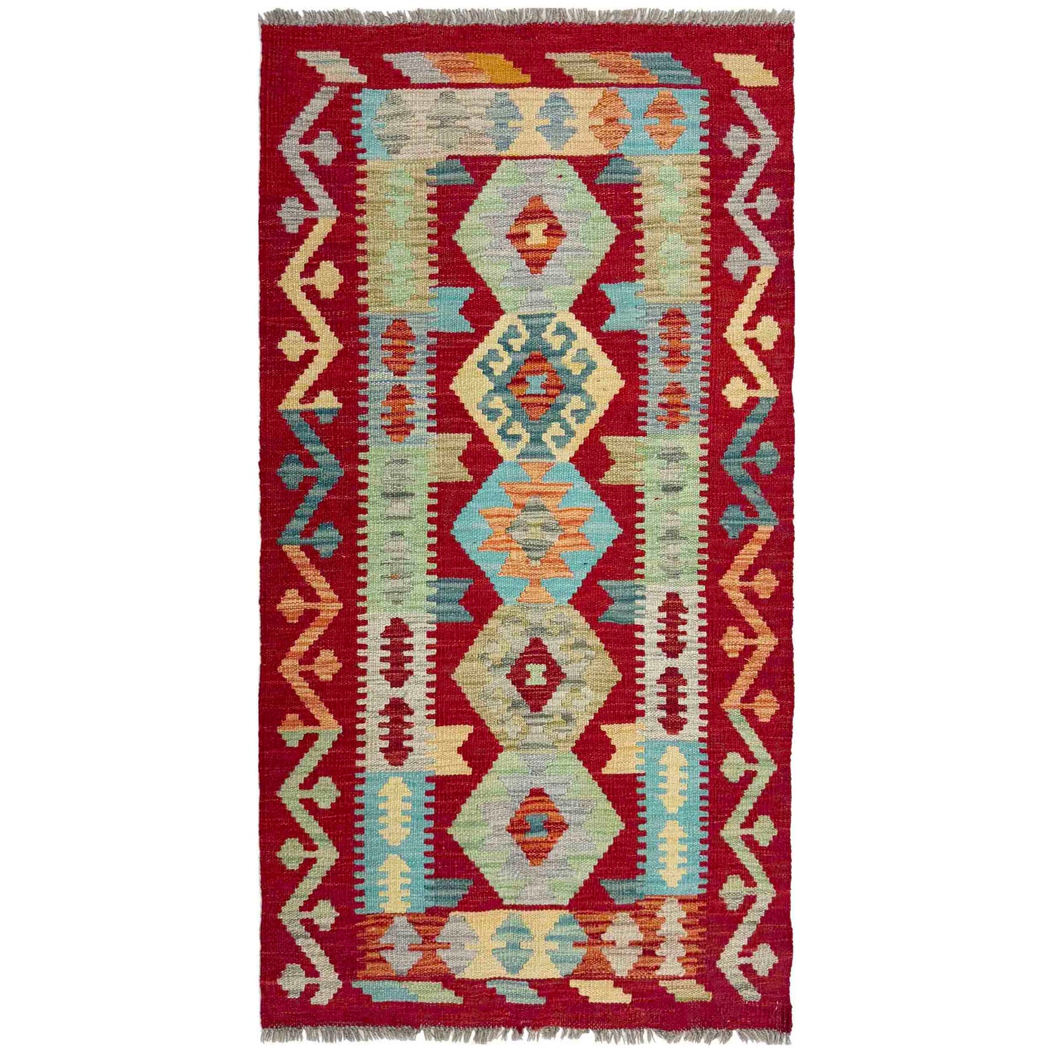 Small Size Chobi Kilim 2' 6" x 4' 9" ft / 75 x 146 cm - No. R37919