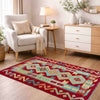 Small Size Chobi Kilim 2' 6" x 4' 9" ft / 75 x 146 cm - No. R37919