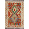 Handmade Vegetable Kilim 2' 9" x 4' 0" ft / 83 x 121 cm - No. R37922