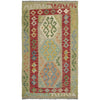 Hand Knotted Flatweave Kilim 2' 9" x 4' 11" ft / 83 x 150 cm - No. R37960