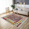 Multi Color ful Flat-Weave Wool Kilim 2' 11" x 4' 1" ft / 89 x 125 cm - No. R37965