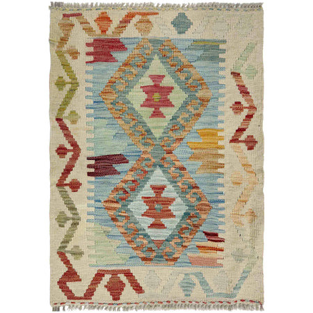 Small Size Chobi Kilim 2' 2" x 3' 1" ft / 66 x 93 cm - No. R37998