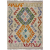 Hand Made Afghan Kilim 2' 0" x 2' 10" ft / 62 x 87 cm - No. R38003