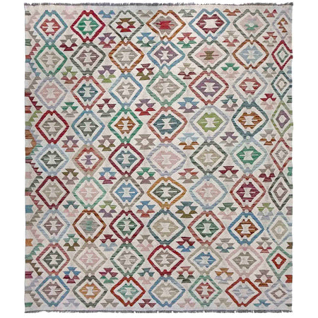 Medium Size Chobi Kilim 6' 0" x 8' 7" ft / 183 x 262 cm - No. R38012