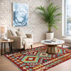 Hand Knotted Flatweave Kilim 2' 5" x 4' 0" ft / 74 x 123 cm - No. R38017