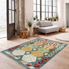 Hand Woven Wool Kelim 2' 8" x 4' 1" ft / 81 x 124 cm - No. R38297