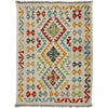 Hand Woven Wool Kelim 2' 9" x 3' 10" ft / 84 x 116 cm - No. R38303