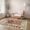 Handmade Turkish Design Wool Kilim 2' 6" x 4' 0" ft / 75 x 123 cm - No. R38307