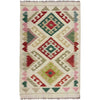 Hand Made Afghan Kilim 2' 7" x 3' 11" ft / 78 x 120 cm - No. R38310