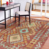 Hand Made Afghan Kilim 2' 8" x 4' 2" ft / 82 x 127 cm - No. R38329