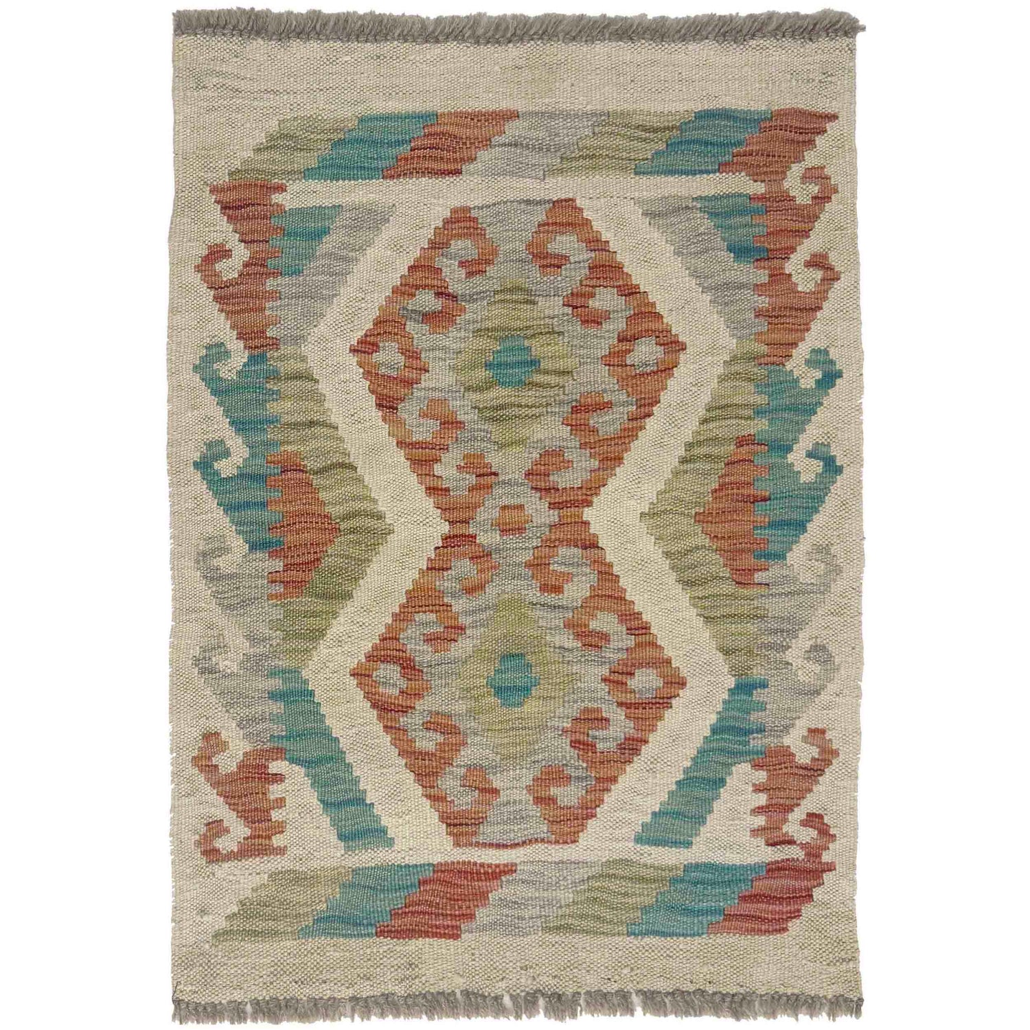 Small Size Chobi Kilim 1' 10" x 2' 7" ft / 55 x 78 cm - No. R38333
