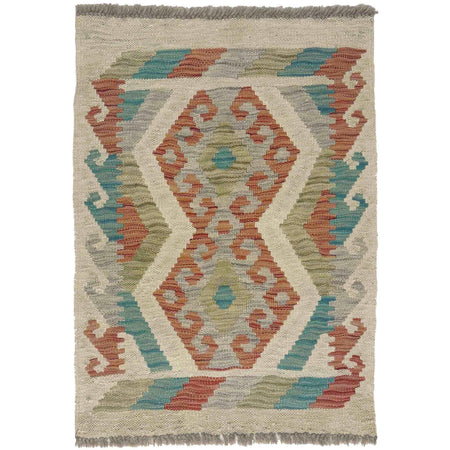Small Size Chobi Kilim 1' 10" x 2' 7" ft / 55 x 78 cm - No. R38333