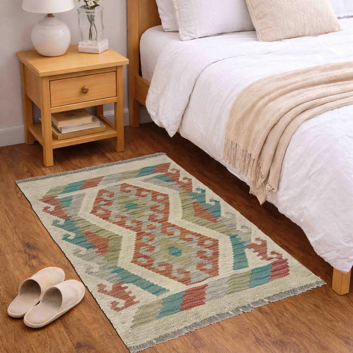 Small Size Chobi Kilim 1' 10" x 2' 7" ft / 55 x 78 cm - No. R38333