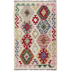 Handmade Vegetable Kilim 2' 7" x 4' 2" ft / 78 x 126 cm - No. R38335