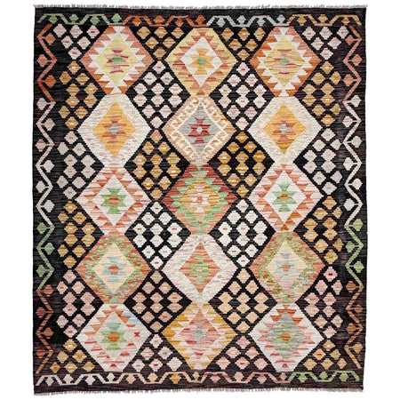 Medium Size Chobi Kilim 4' 9" x 6' 0" ft / 145 x 183 cm - No. R38349