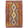 Handmade Vegetable Kilim 2' 0" x 3' 2" ft / 60 x 96 cm - No. R38379