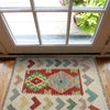 Hand Knotted Afghan Style Kilim 2' 2" x 3' 3" ft / 67 x 98 cm - No. R38392