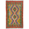 Handmade Vegetable Kelim 2' 0" x 3' 3" ft / 62 x 98 cm - No. R38423