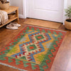 Handmade Vegetable Kelim 2' 0" x 3' 3" ft / 62 x 98 cm - No. R38423