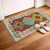 Handmade Turkish Design Wool Kilim 1' 10" x 3' 1" ft / 57 x 95 cm - No. R38436