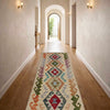 Handmade Afghan Vegetable Kilim Runner 1' 11" x 5' 7" ft / 59 x 169 cm - No. R38610