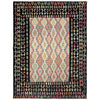 Hand Woven Wool Kelim 6' 7" x 9' 10" ft / 200 x 300 cm - No. R38621